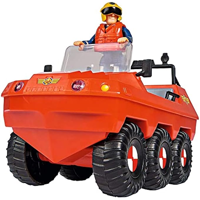 FIREMAN SAM HYDRUS FIGURINE, RED - Image 1